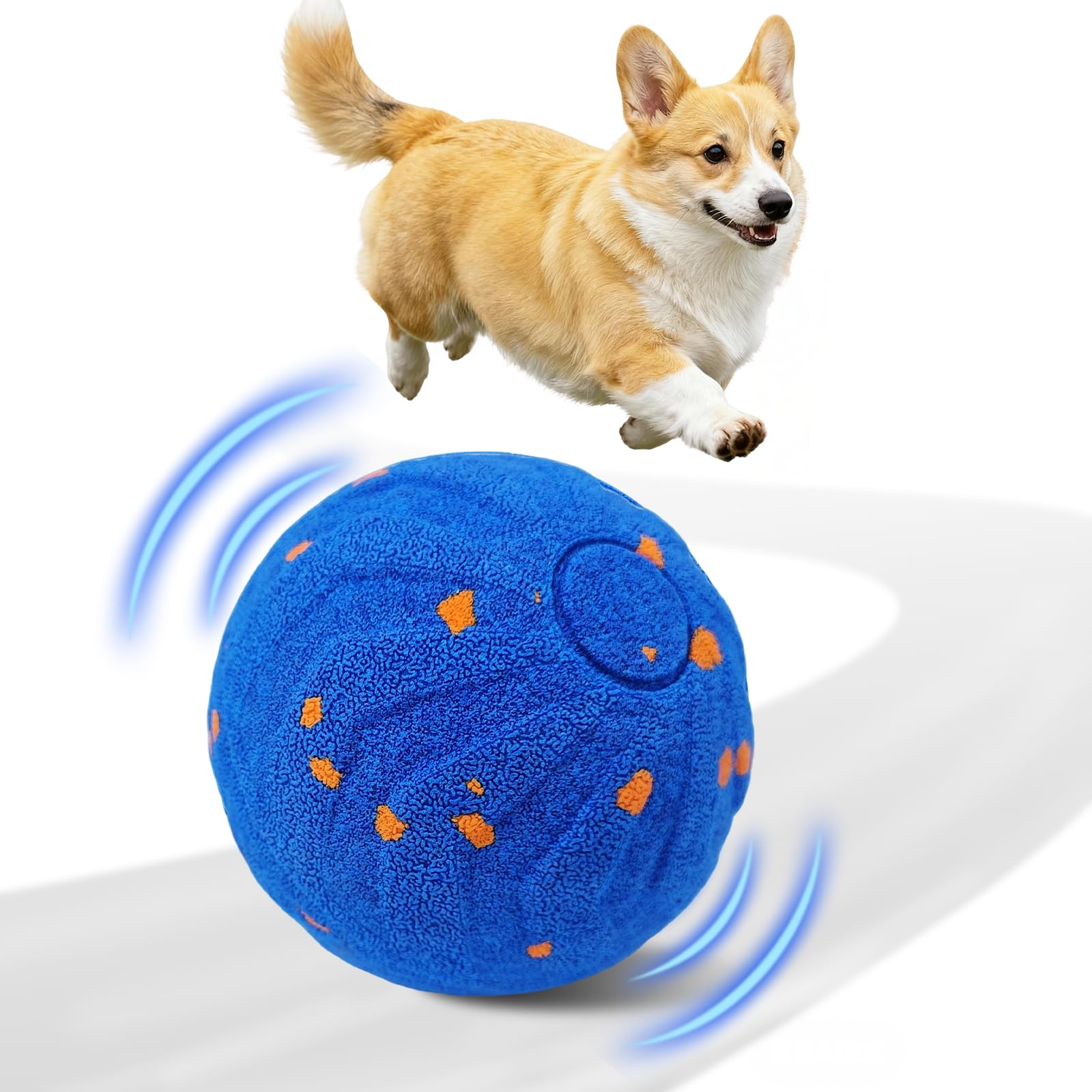 Automatic Moving Dog Ball - Интерактивный мяч для собак, автоматические движущиеся