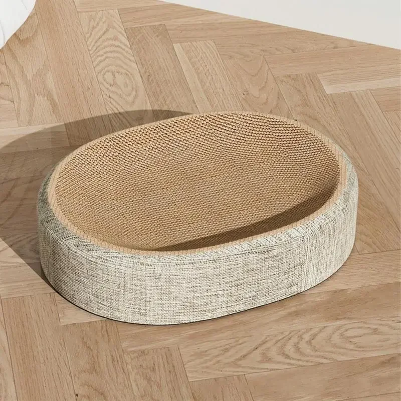 Pet Beds - Овальная когтеточка для кошек, изготовленная из