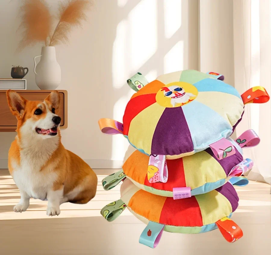 Плюшевая игрушка для собак. Ин – обзор и цена Flying Disc Dog Training Toy