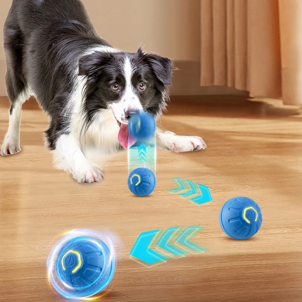Новый 1 шт., автоматический дв – обзор и цена Automatic Moving Dog Ball