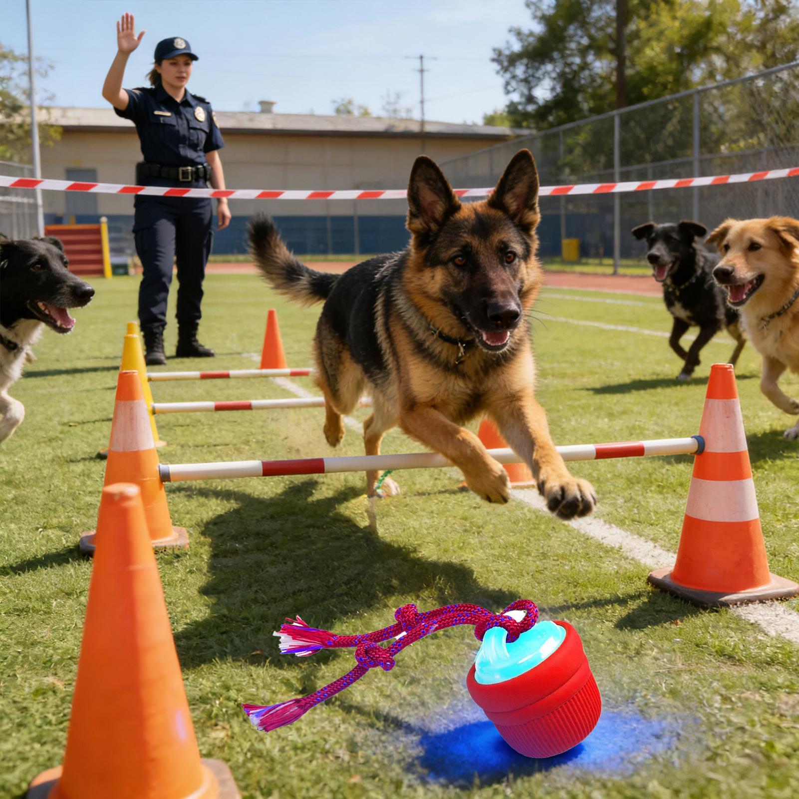 Интерактивный мяч для собак, а – обзор и цена Automatic Moving Dog Ball