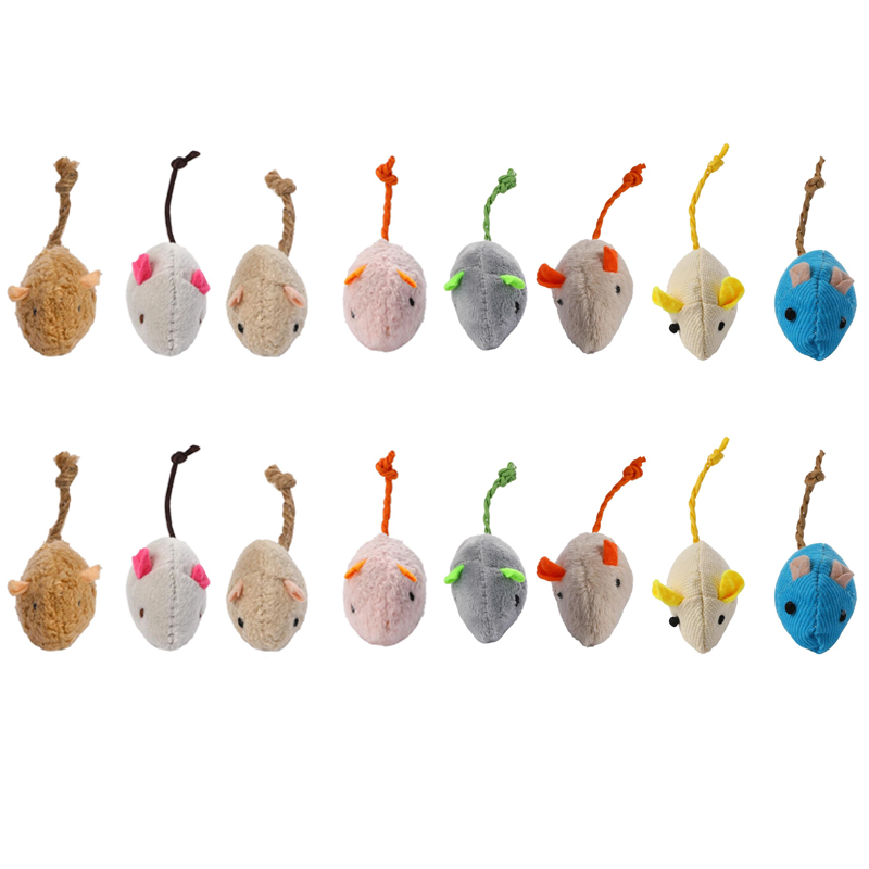 16 шт. интерактивные игрушки д – обзор и цена Catnip Interactive Plush Mouse