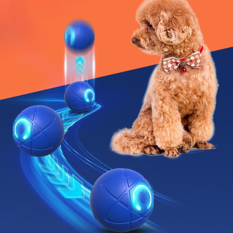 Умный игрушечный мяч для собак – обзор и цена Automatic Moving Dog Ball