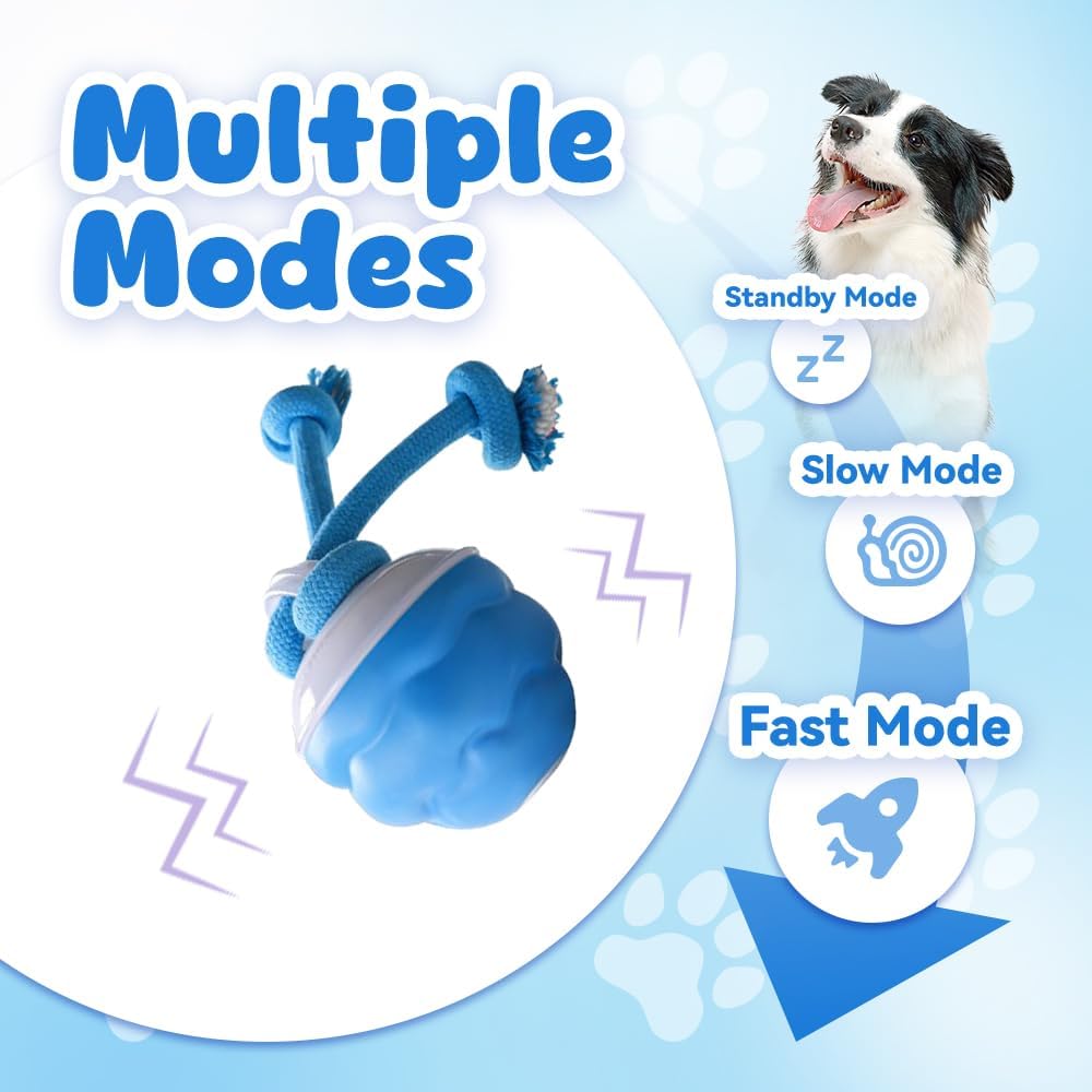 Умная игрушка для собак, автом – обзор и цена Automatic Moving Dog Ball