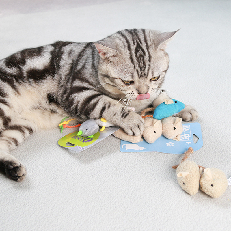 Игрушка для кошек: плюшевая мы – обзор и цена Catnip Interactive Plush Mouse