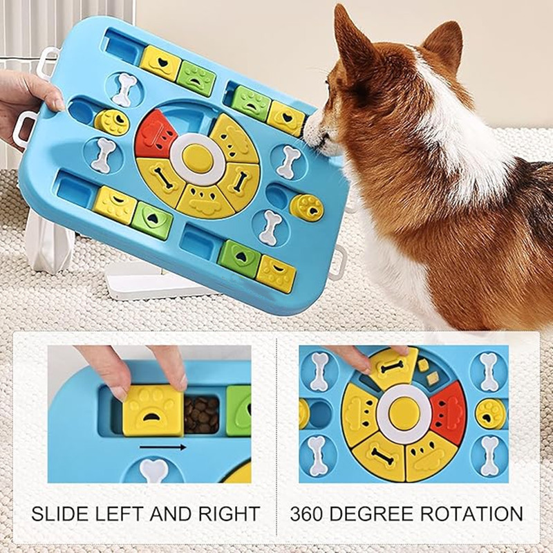 Интерактивная игрушка-головоло – обзор и цена Dog Puzzle Feeder Toy