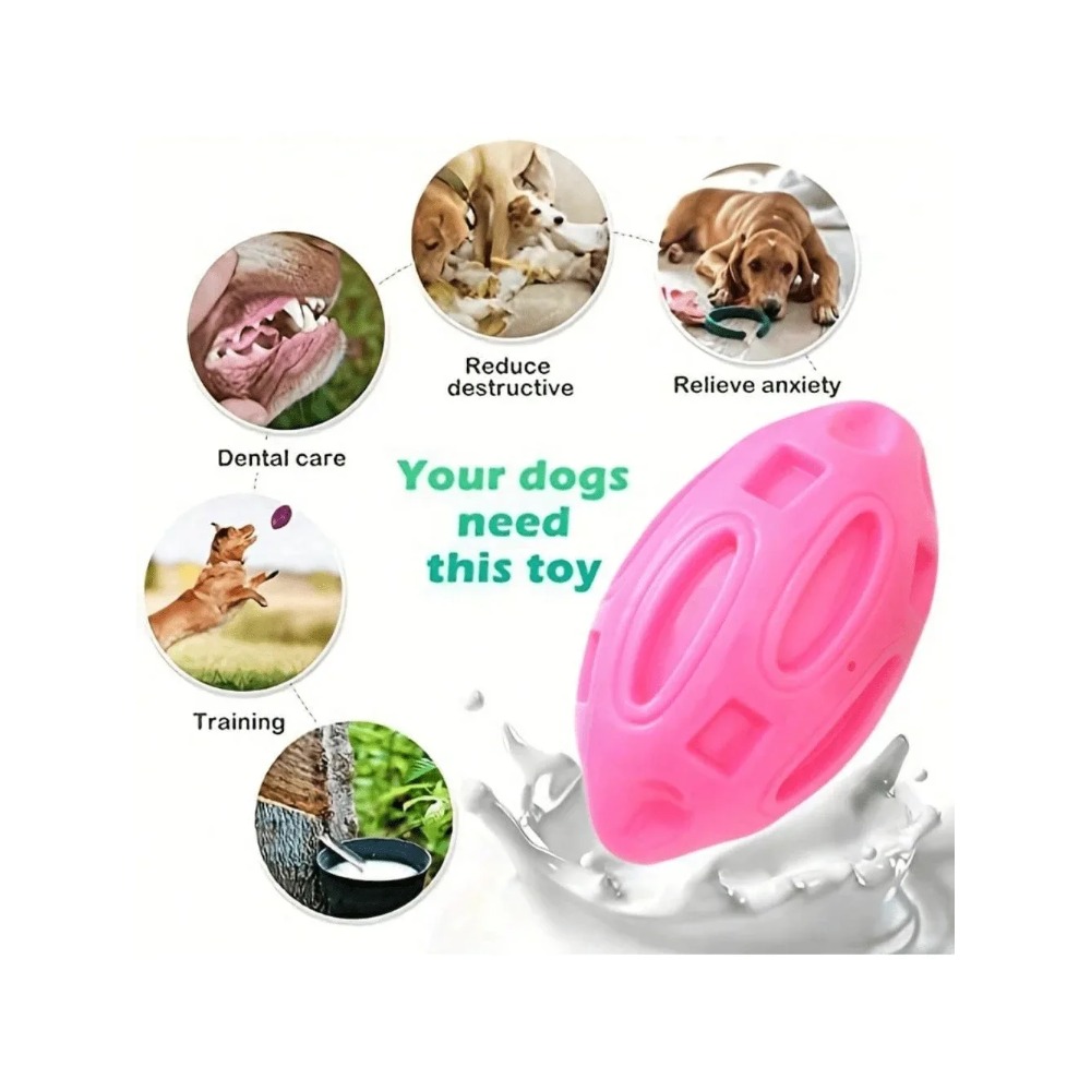 1 шт. Неразрушимый пищащий мяч – обзор и цена Indestructible Dog Chew Toy