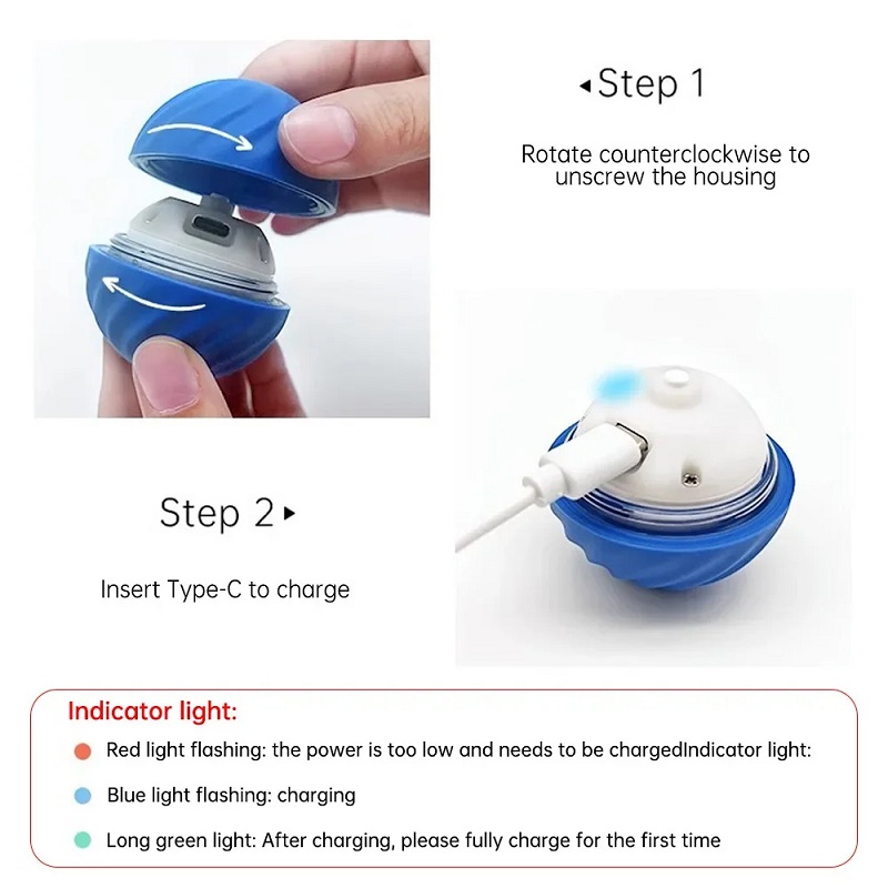 Автоматический движущийся мяч- – обзор и цена Automatic Moving Dog Ball