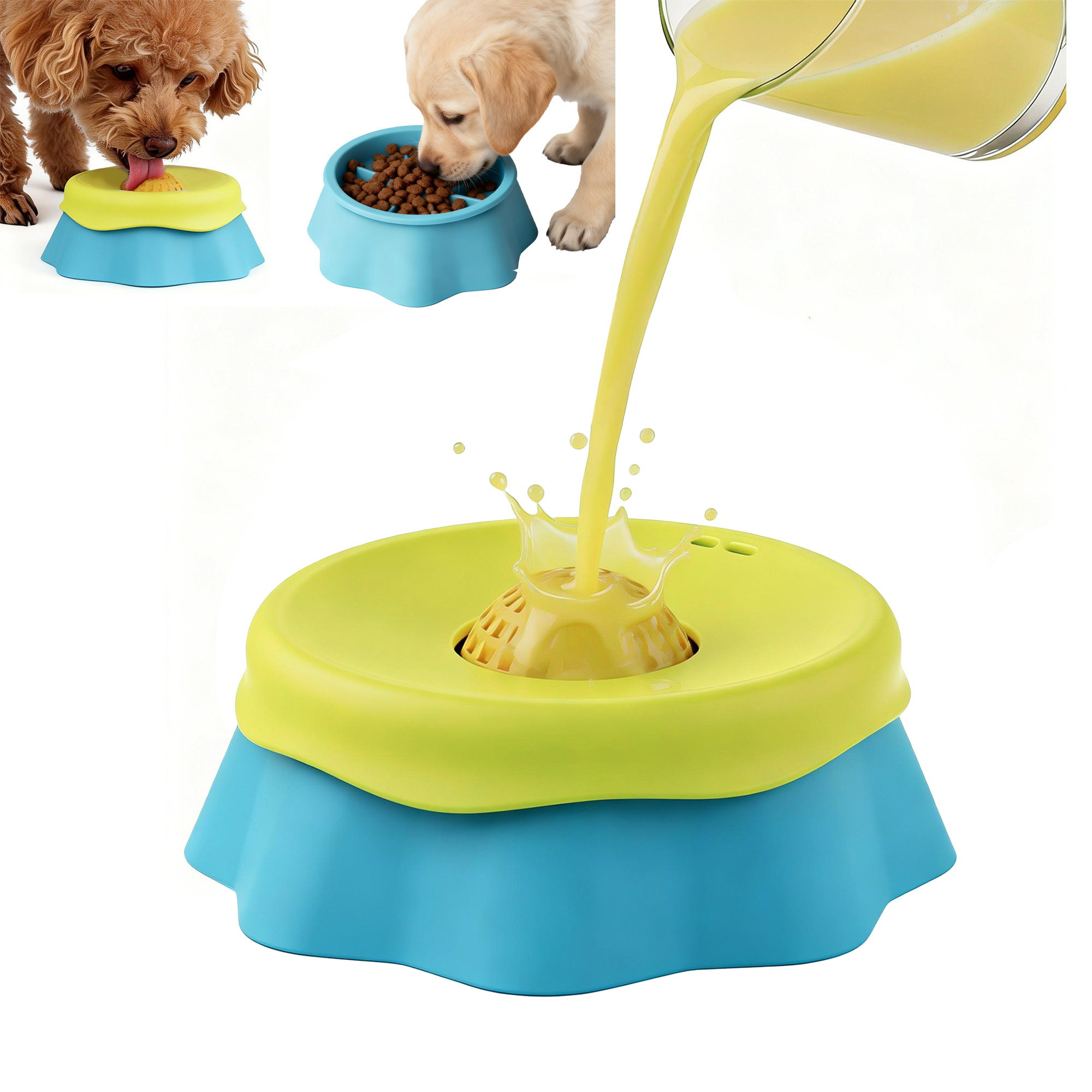 Миска-лизалка для собак с медл – обзор и цена Dog Puzzle Feeder Toy
